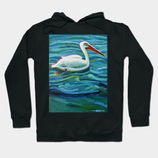 Colorful St Petersburg Pelican Hoodie